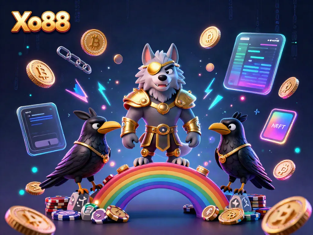 Experience Xo88's vibrant casino action with a dynamic Norse-themed scene full of engaging elements.