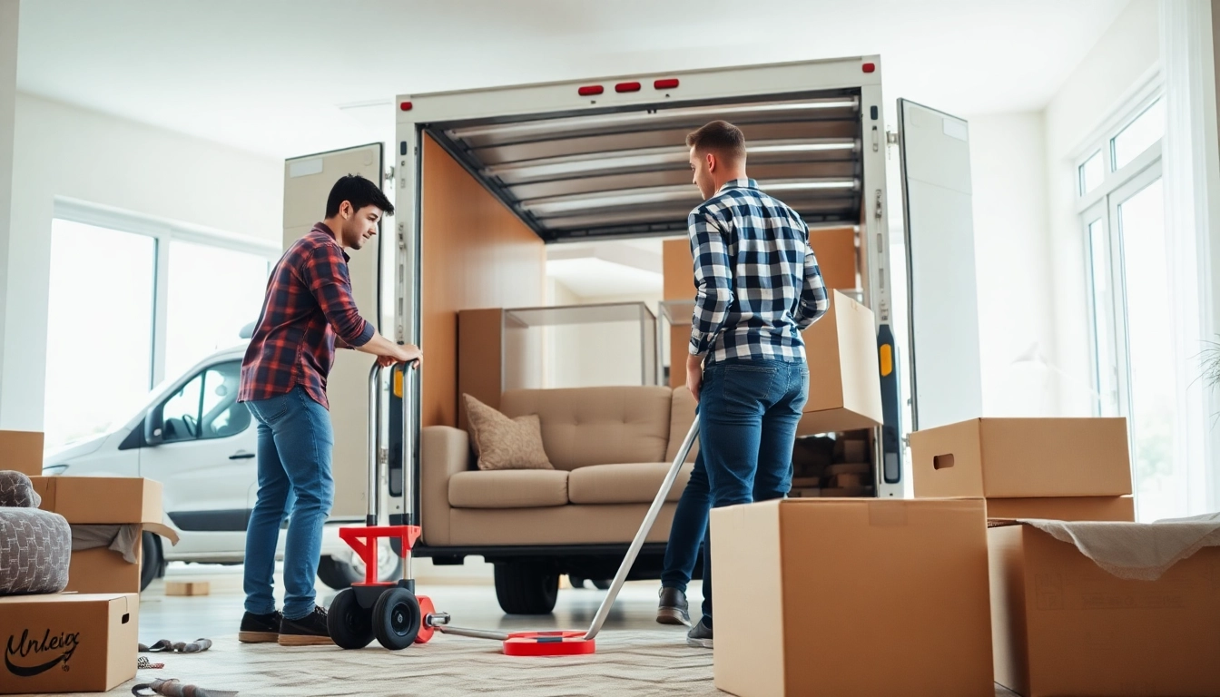Professionelles Umzugsunternehmen Speyer packt und belädt Möbel für einen stressfreien Umzug.