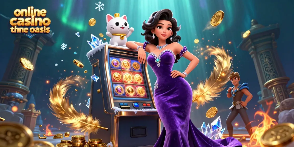 Experience excitement at an online casino ohne oasis with a glamorous jackpot scene filled with action.